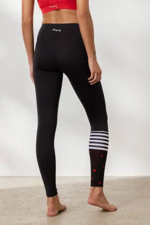 Surf Style Leggings Hearts