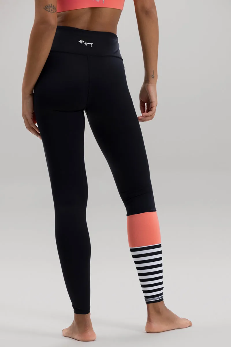 Surf Style Leggings Peach