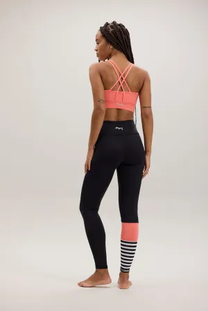 Surf Style Leggings Peach