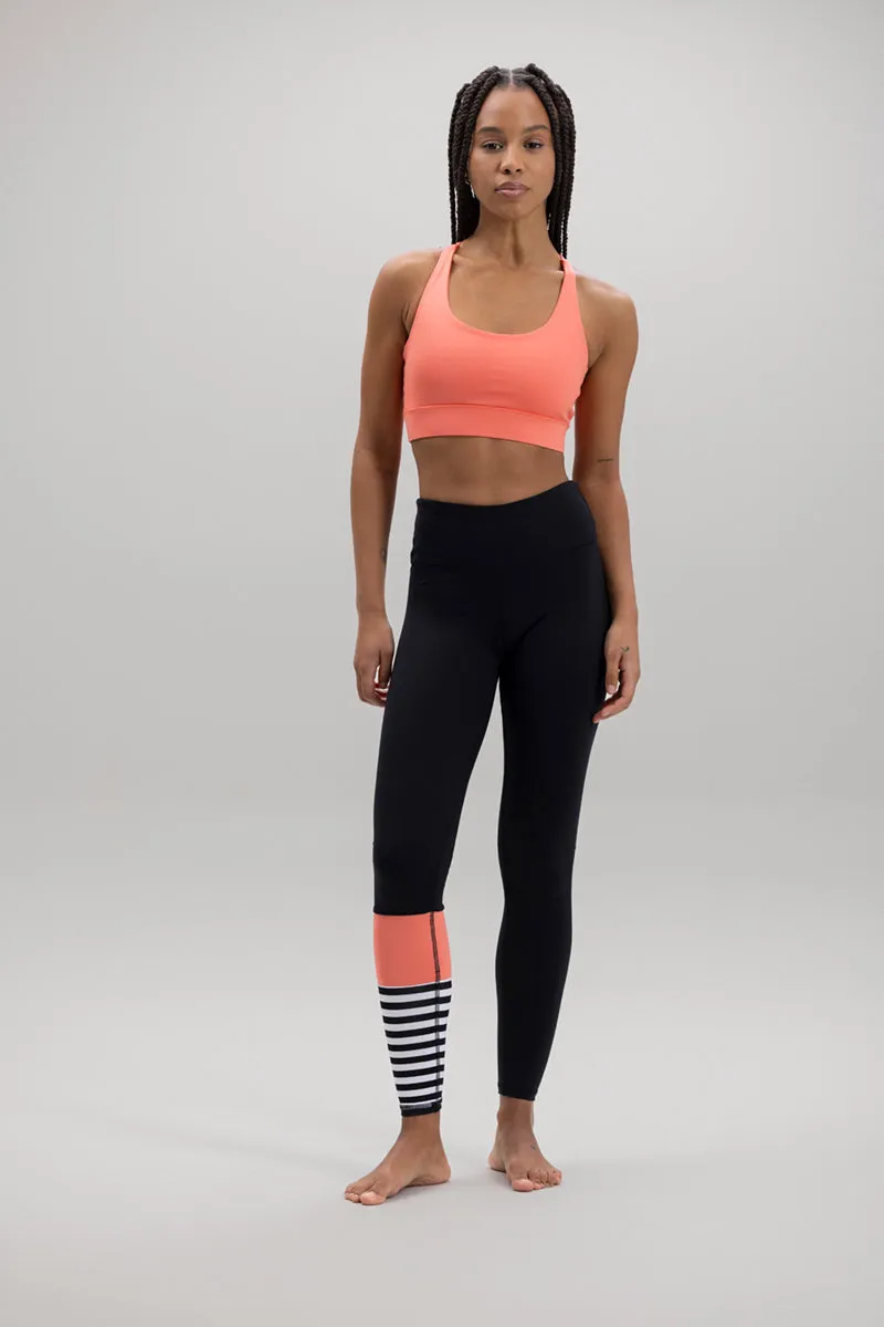Surf Style Leggings Peach