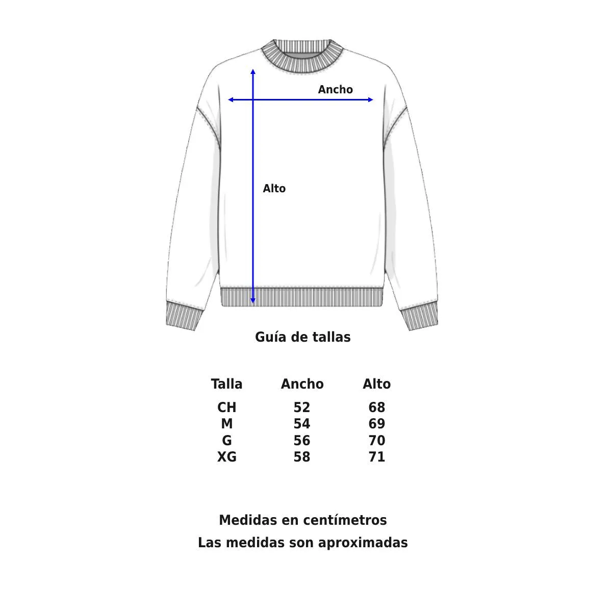 Suéter Acción Poética Unisex Eres mi melodía favorita