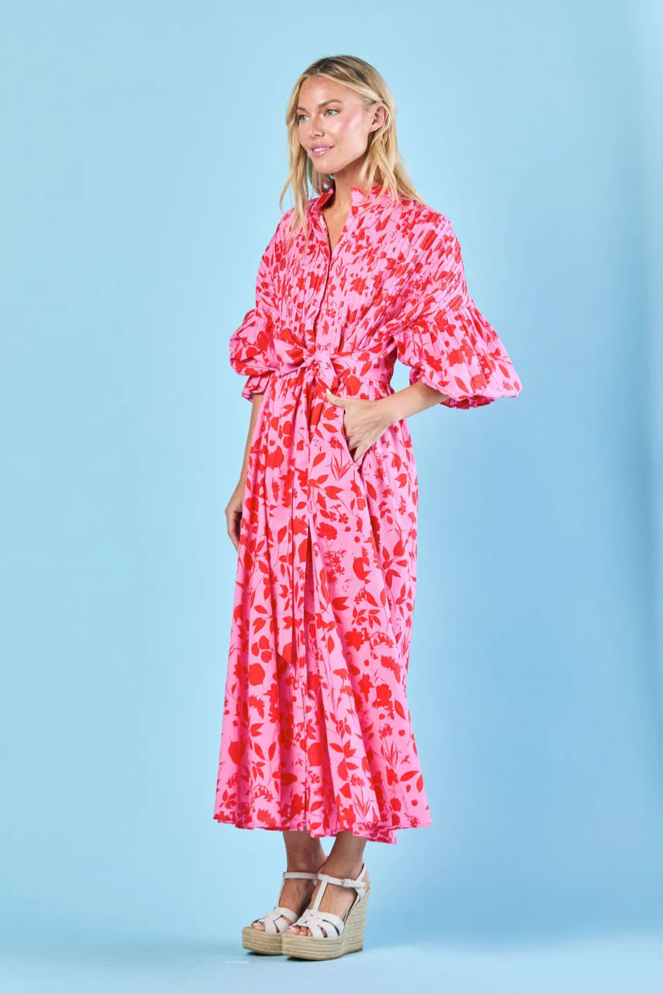 The Every Body Dress in Raspberry Wildflower