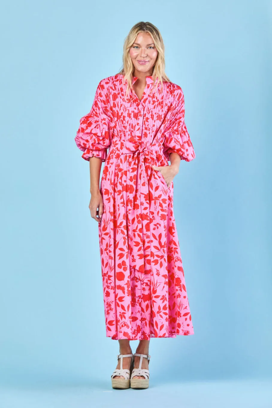 The Every Body Dress in Raspberry Wildflower