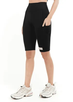 THE GIVING MOVEMENT RECYCLED LONGLINE BIKER SHORT 2.0   POCKET