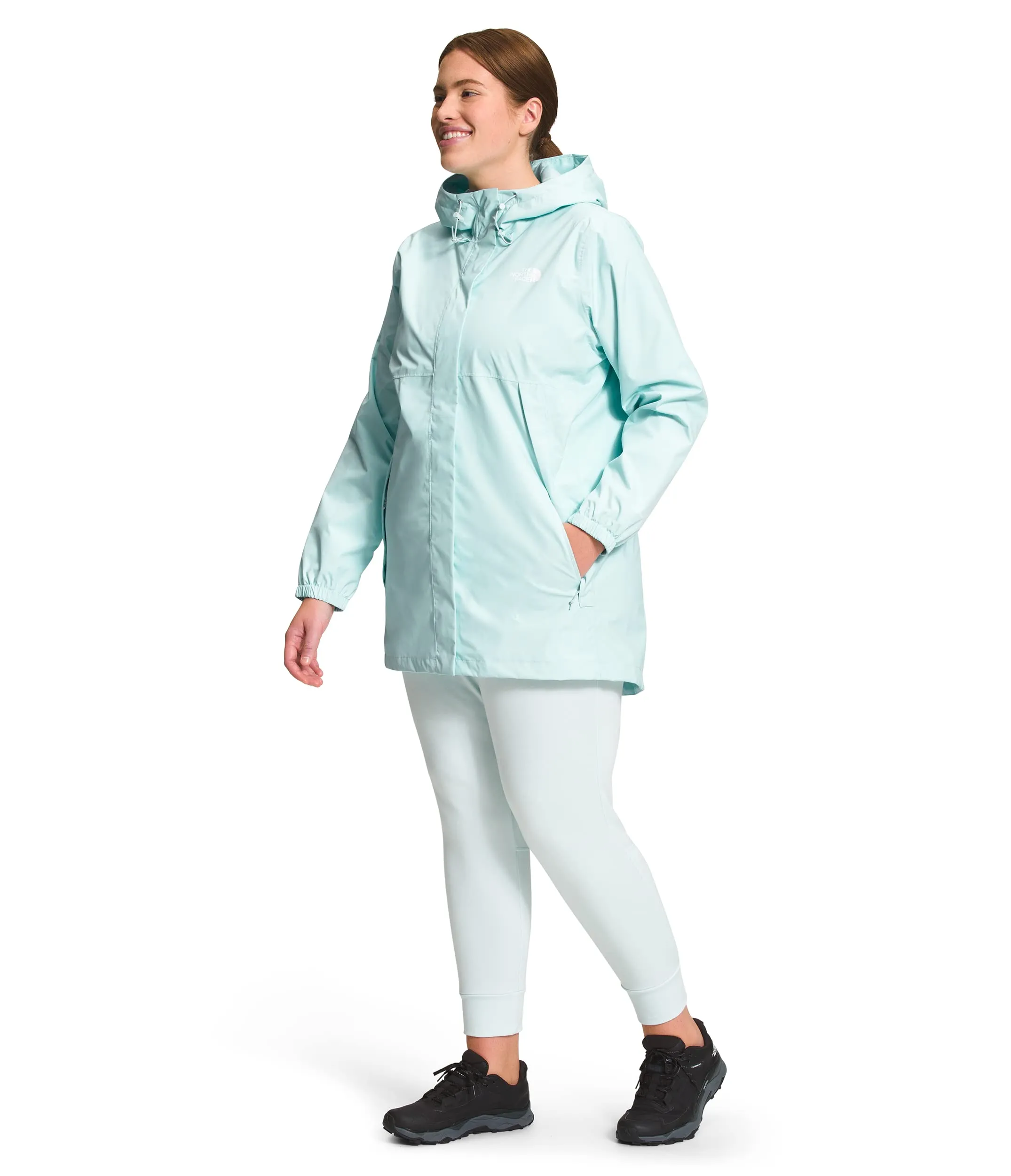 The North Face Antora Parka Womens Jacket Skylight Blue Sz M