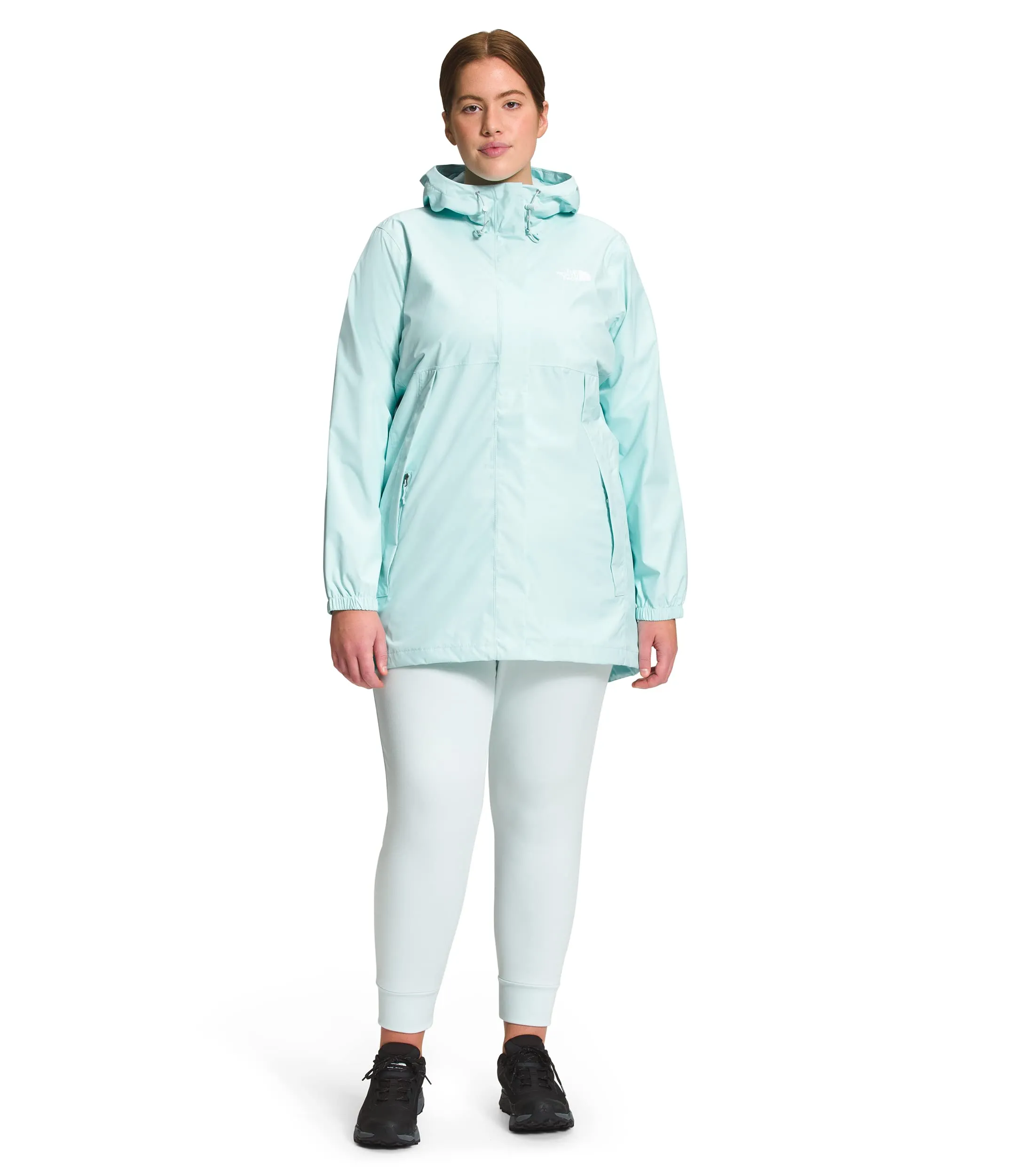 The North Face Antora Parka Womens Jacket Skylight Blue Sz M
