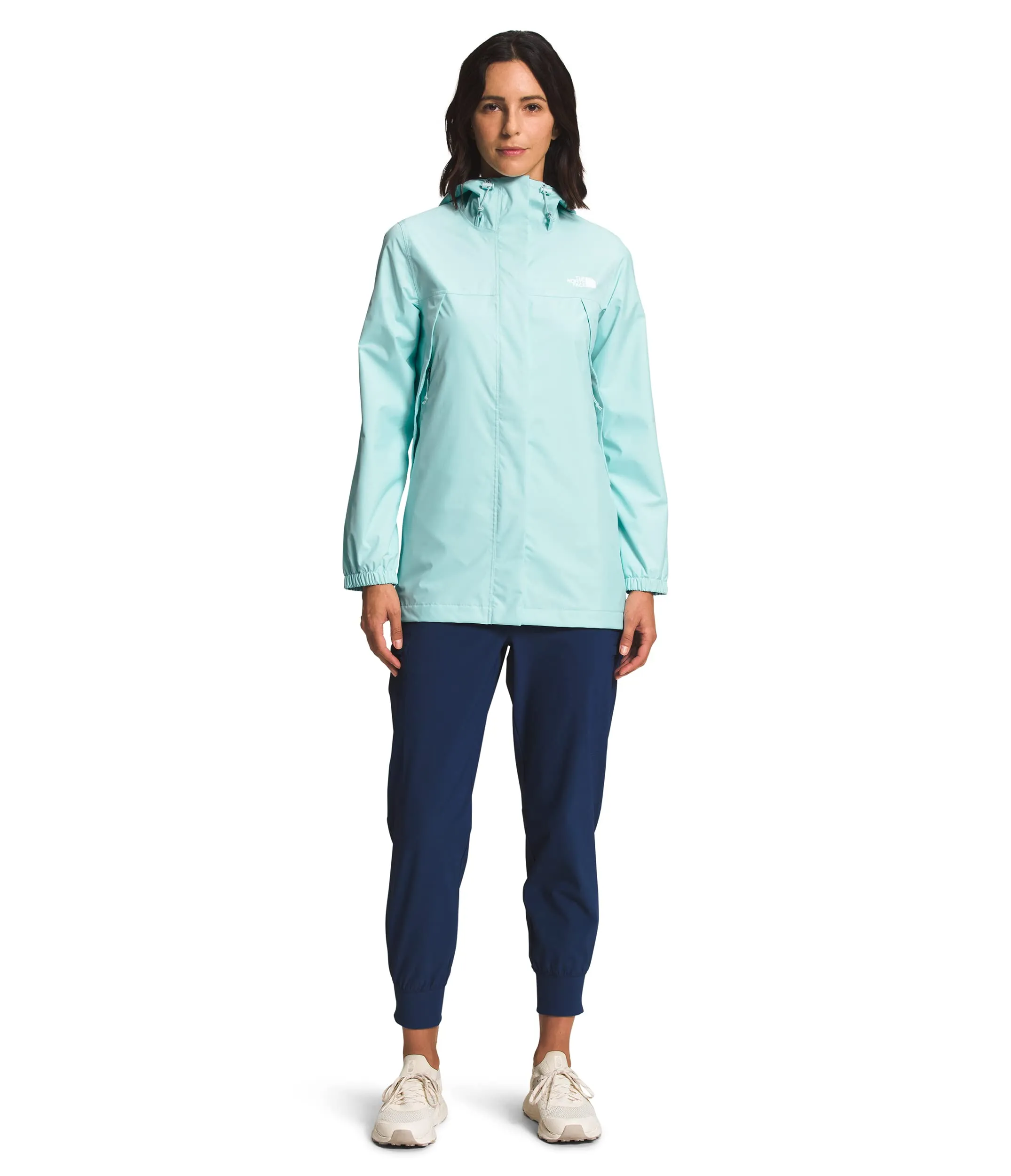 The North Face Antora Parka Womens Jacket Skylight Blue Sz M