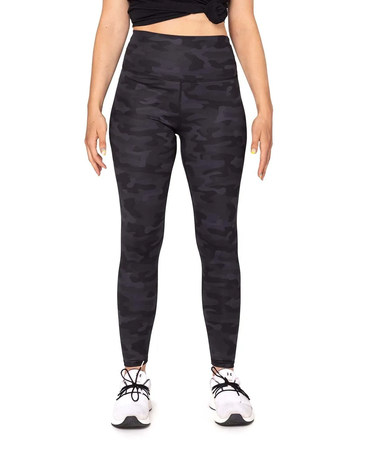 Threadfast Apparel Ladies Impact Leggings | Dark Camo