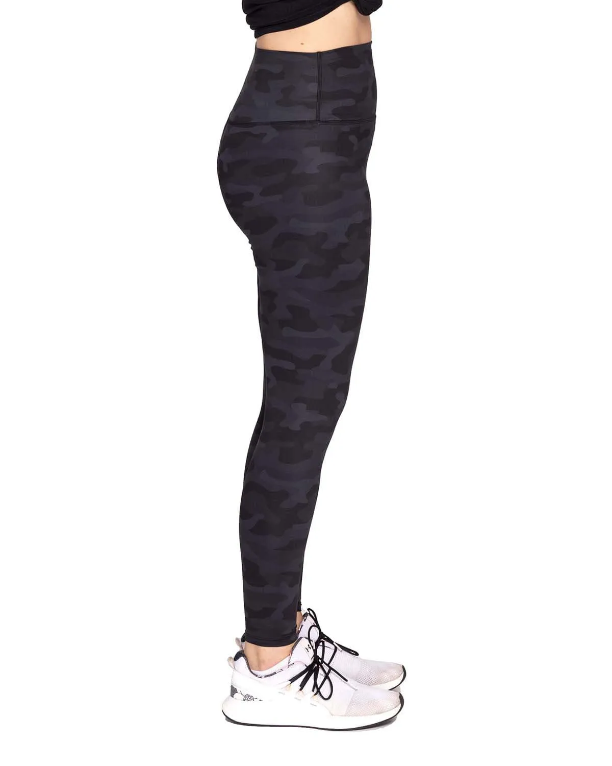 Threadfast Apparel Ladies Impact Leggings | Dark Camo