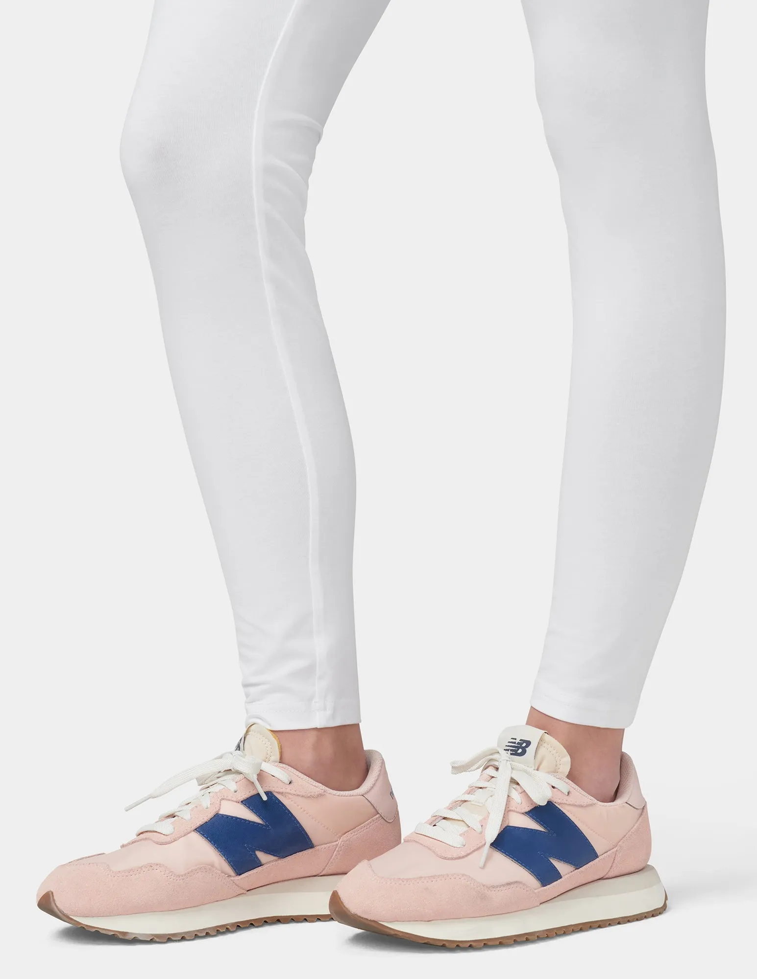 Travel Wide Waistband Cotton High Waist Leggings