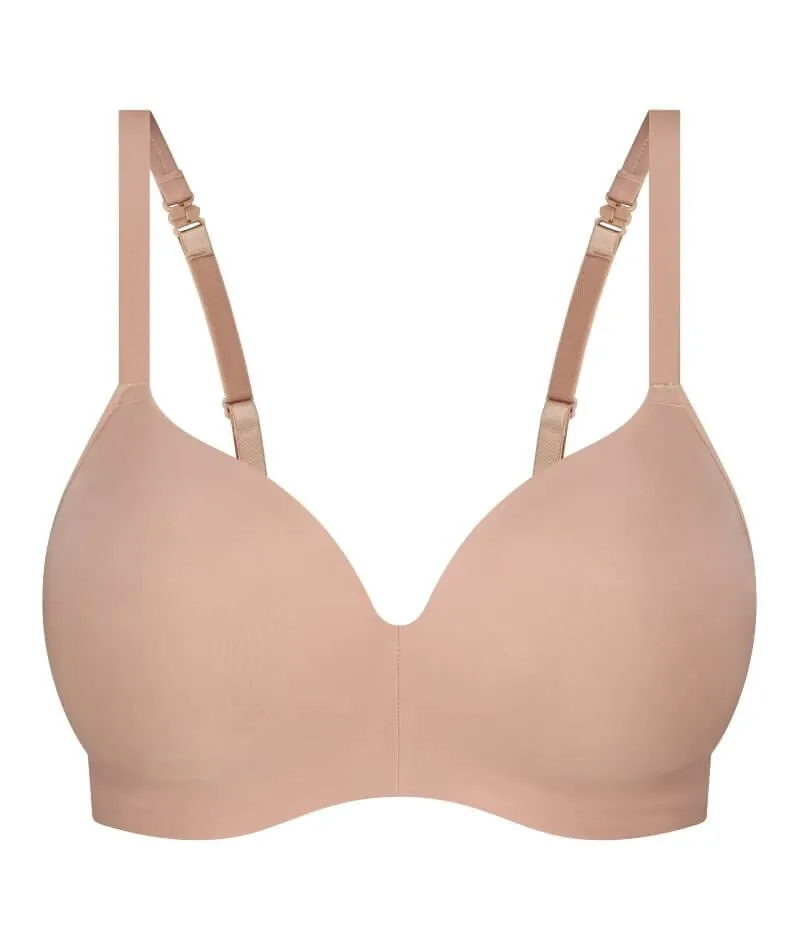 Triumph Body Make-up Smooth Wire-free Padded Bra - Blusher Beige