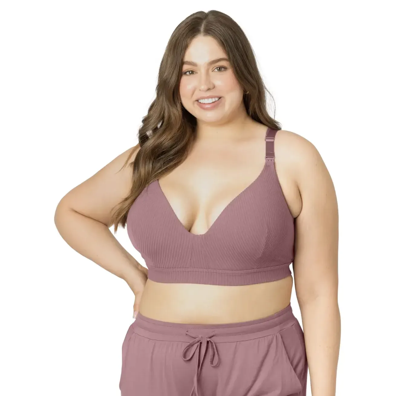 Twilight Ribbed Nursing & Maternity Bra