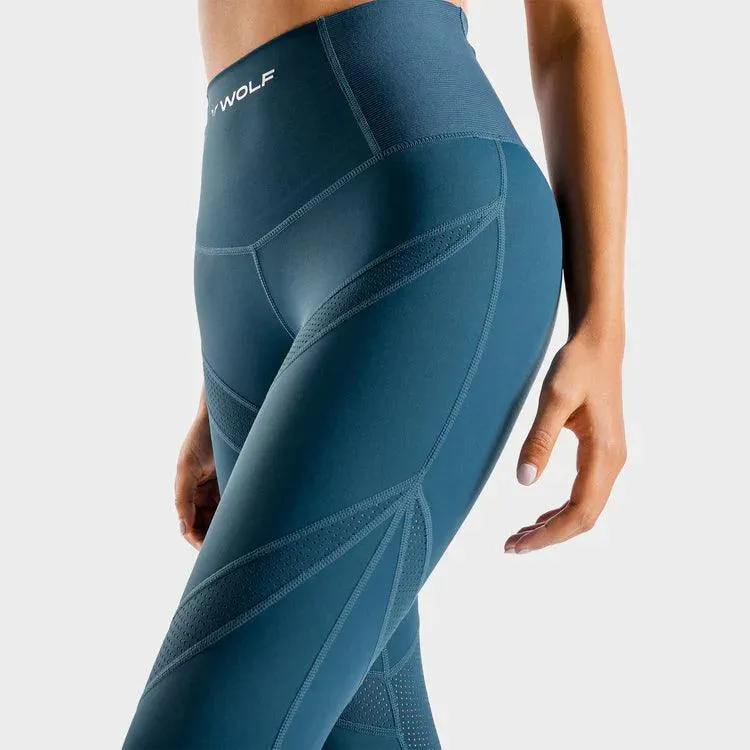 Wolf Leggings - Bláar