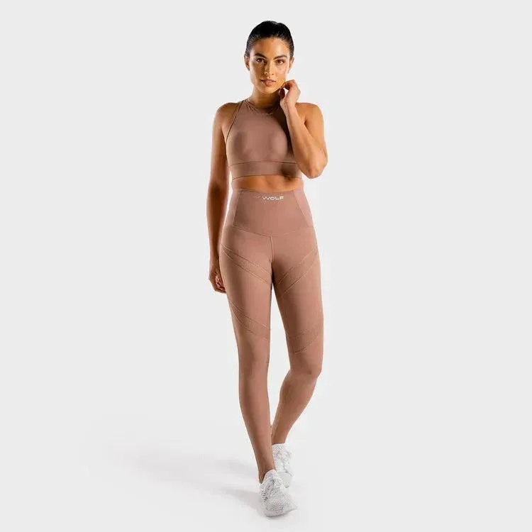 Wolf Leggings - Bleikar