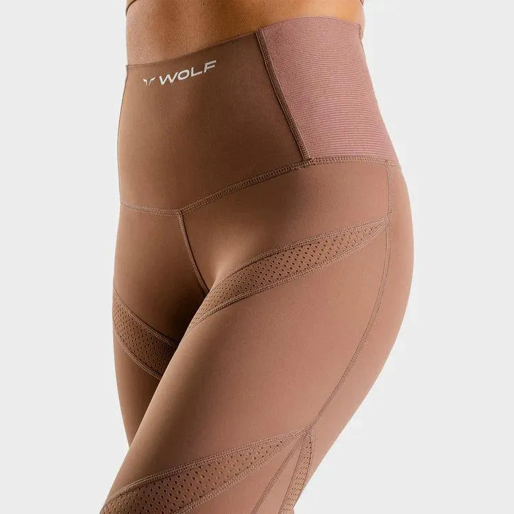Wolf Leggings - Bleikar