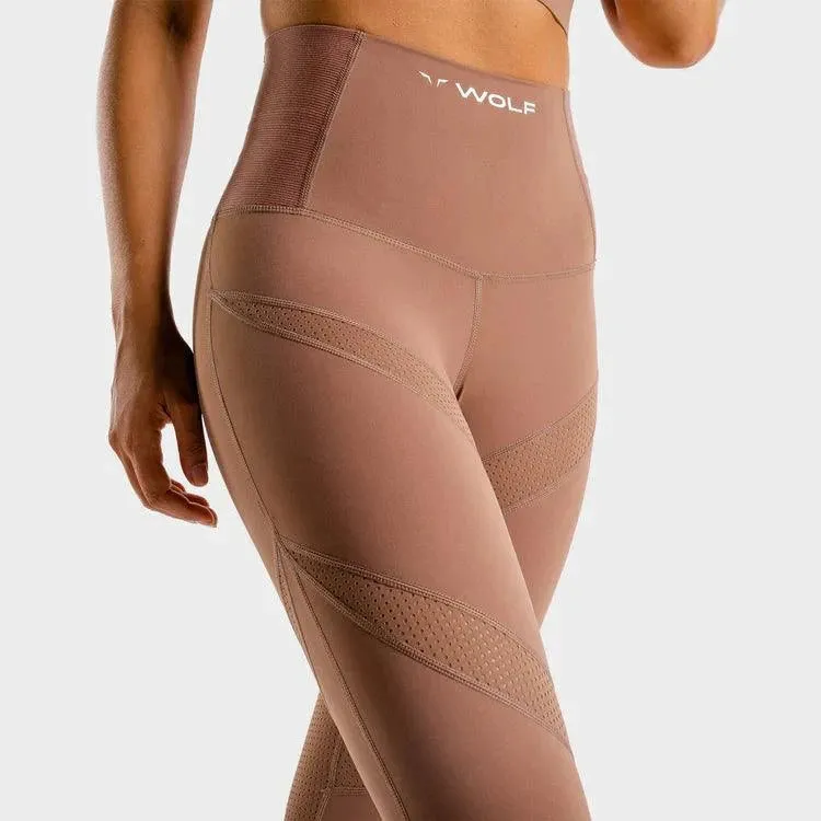 Wolf Leggings - Bleikar