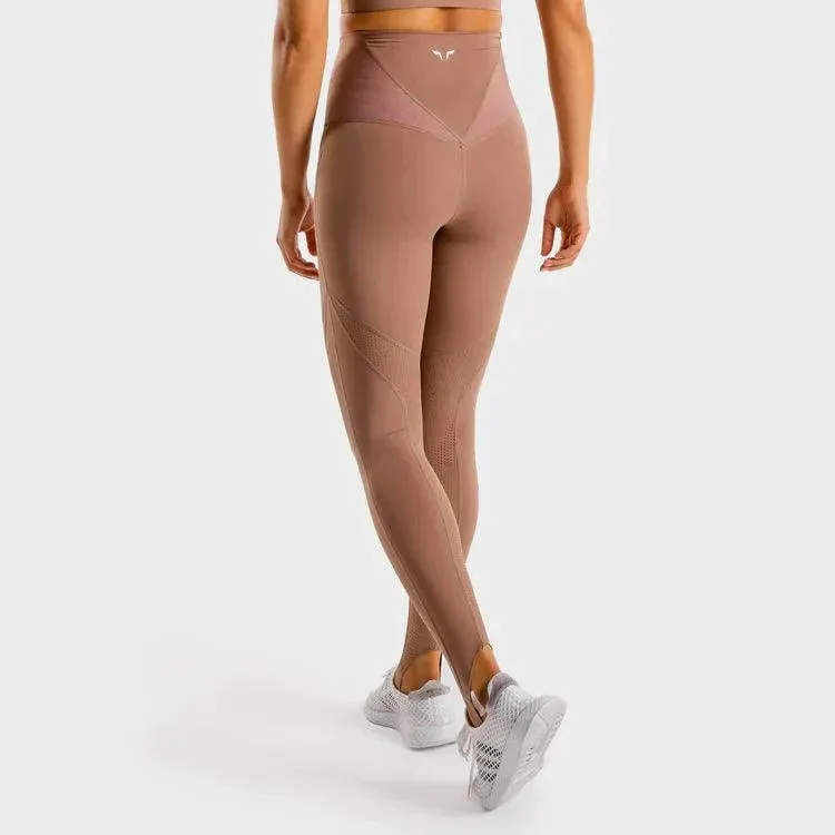 Wolf Leggings - Bleikar