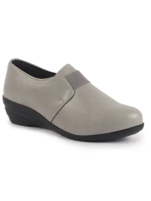Women Elastic Strap Slip On Wedge Formal Shoes All Day Comfort Office Dress Shoes  Lightweight And Cushioned