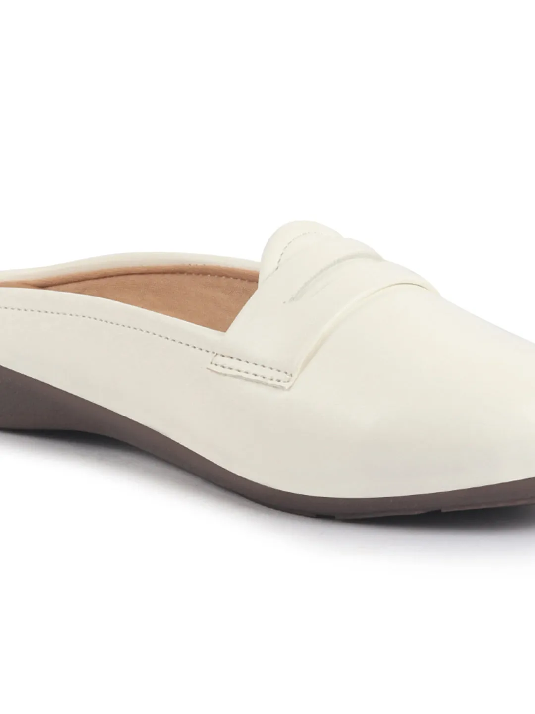 Women Party Wedge Mules Gilltery Shiny Backopen Loafers Travel Friendly Slip On Shoes Ethnic Sandals