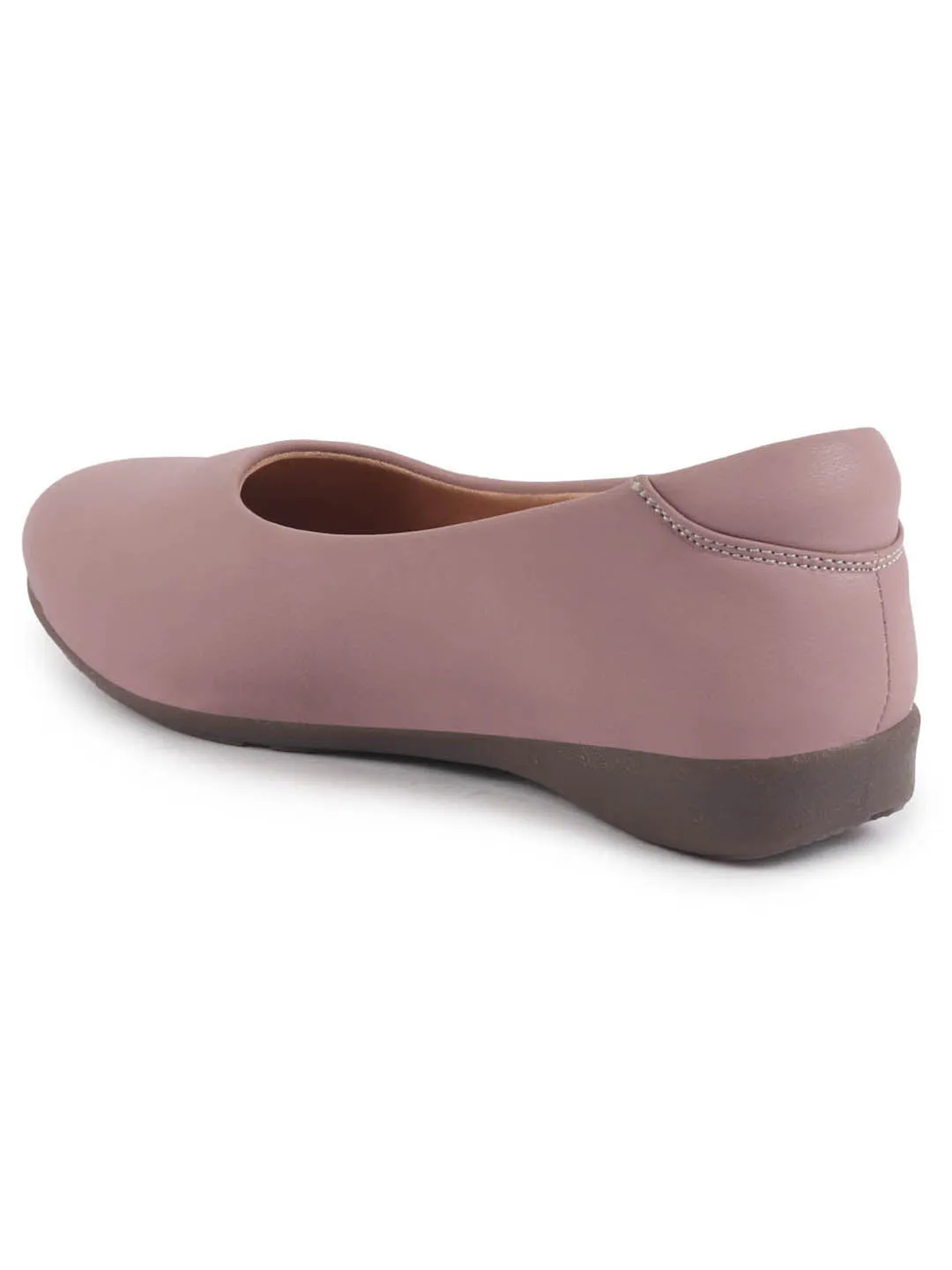 Women Platform Heel Ballet Comfortable Everyday Casual Shoes Soft Vegan Leather Ballerinas Formal Slip On Shoes