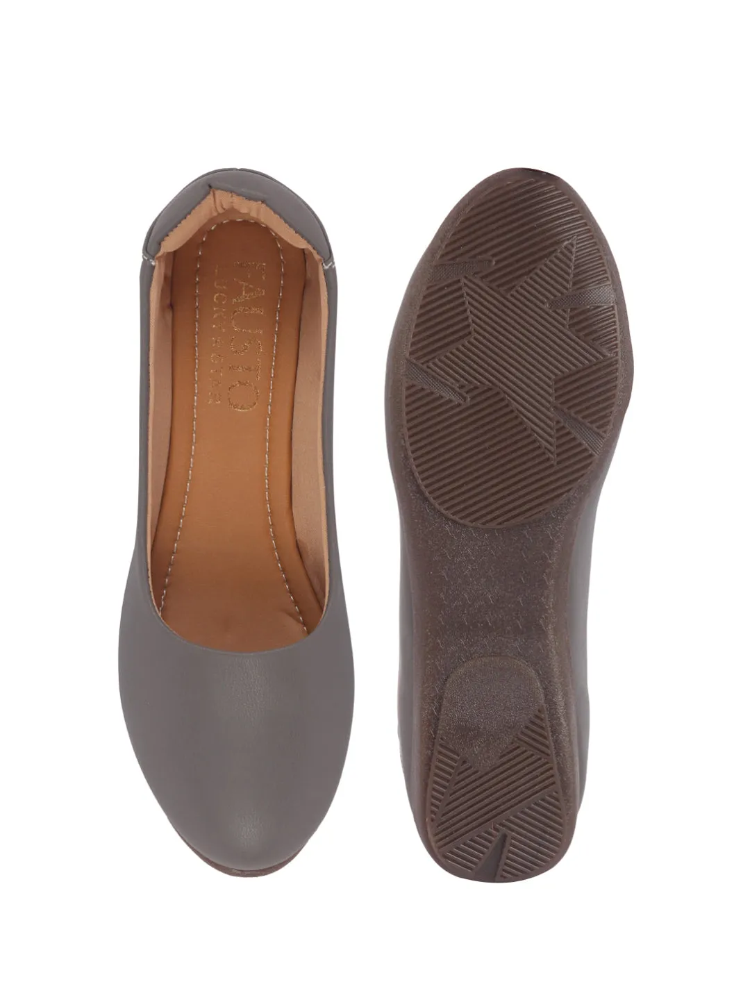 Women Platform Heel Ballet Comfortable Everyday Casual Shoes Soft Vegan Leather Ballerinas Formal Slip On Shoes