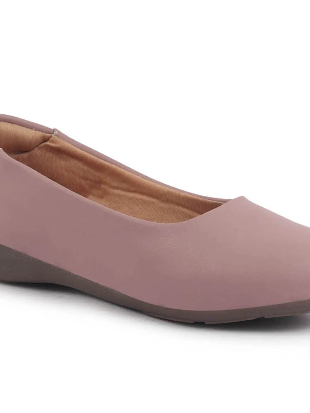 Women Platform Heel Ballet Comfortable Everyday Casual Shoes Soft Vegan Leather Ballerinas Formal Slip On Shoes