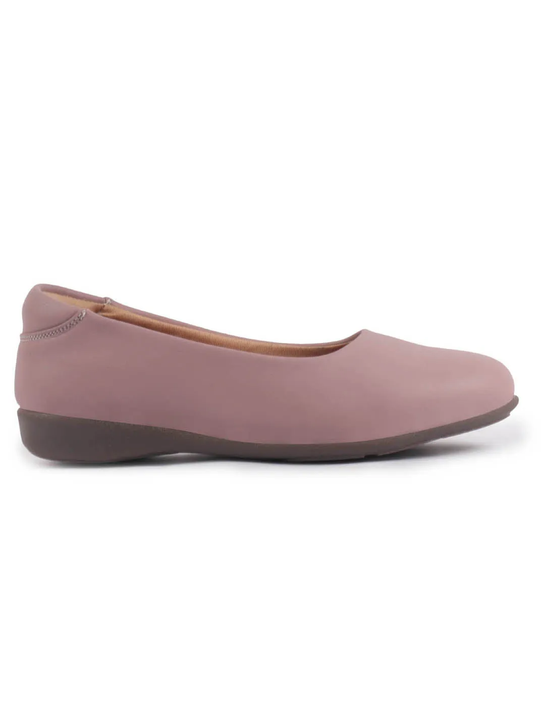 Women Platform Heel Ballet Comfortable Everyday Casual Shoes Soft Vegan Leather Ballerinas Formal Slip On Shoes