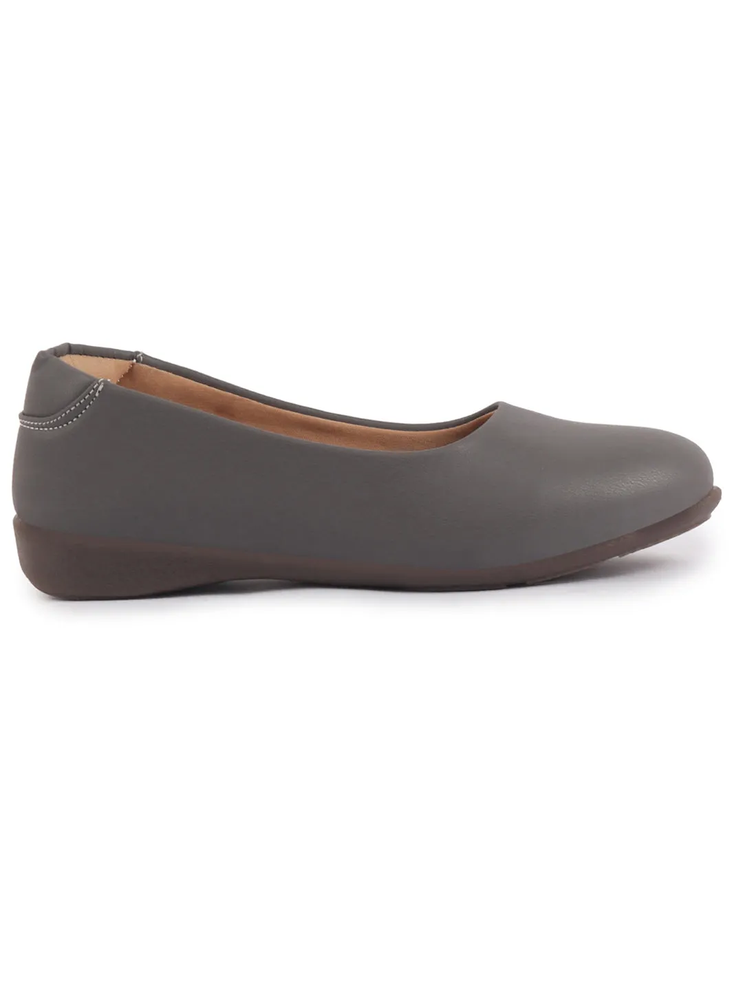 Women Platform Heel Ballet Comfortable Everyday Casual Shoes Soft Vegan Leather Ballerinas Formal Slip On Shoes