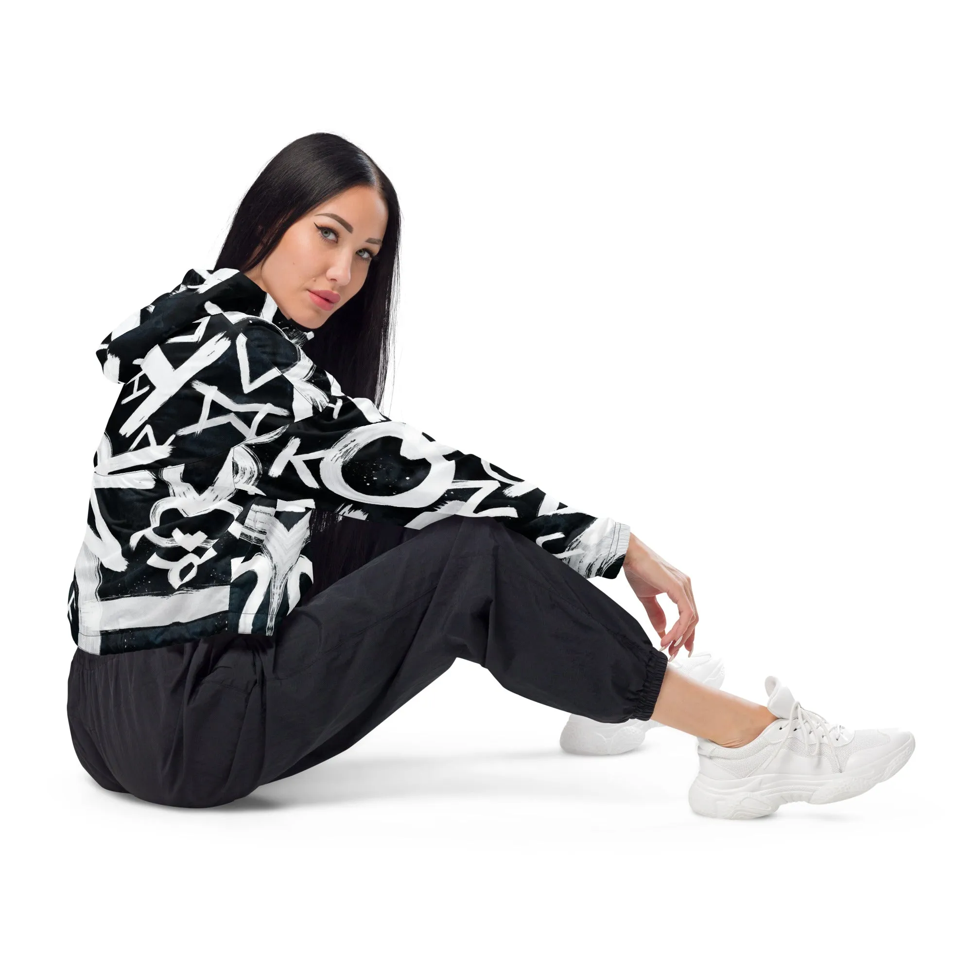 XO Women’s cropped windbreaker