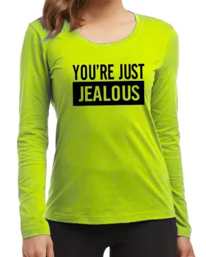 YouRe Jealous New Fashion Light Green Quality High Printed Design T-Shirt